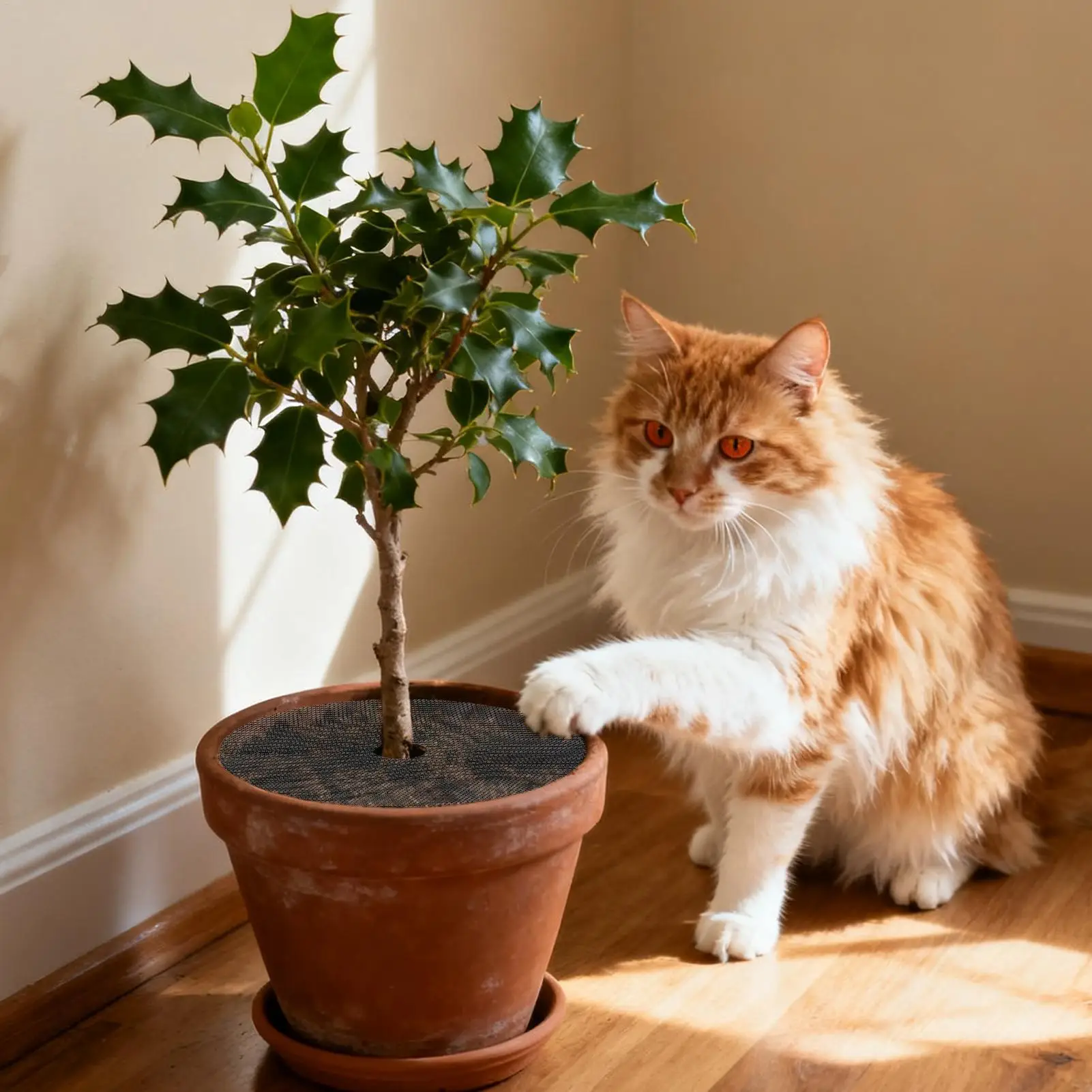 Bonsai Garden Indoor - Indoor Plant Protector from Cats Cuttable