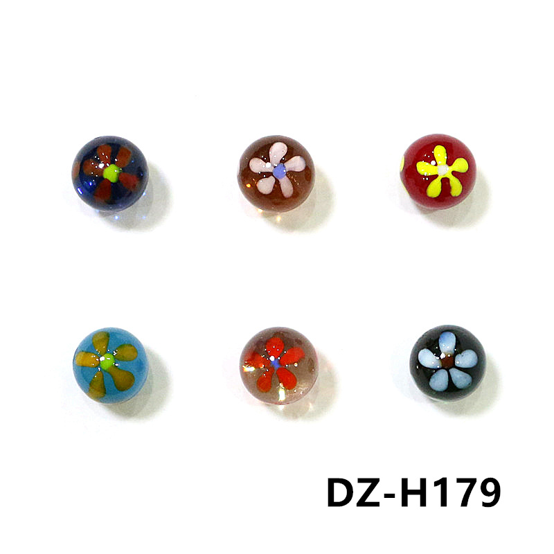 6pcs 16mm Colorful Rare Glass  - Bonsai Garden Indoor ulasan dan harga