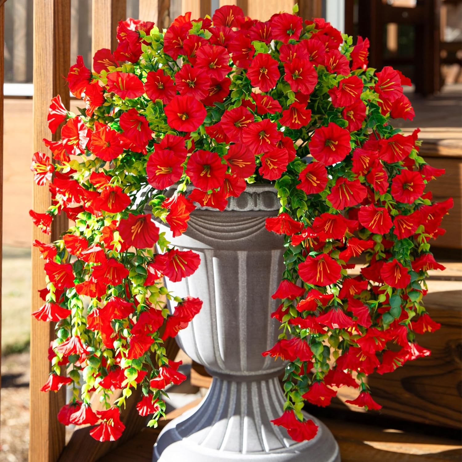 Artificial Flowers Vine Mornin - Bonsai Garden Festival ulasan dan harga