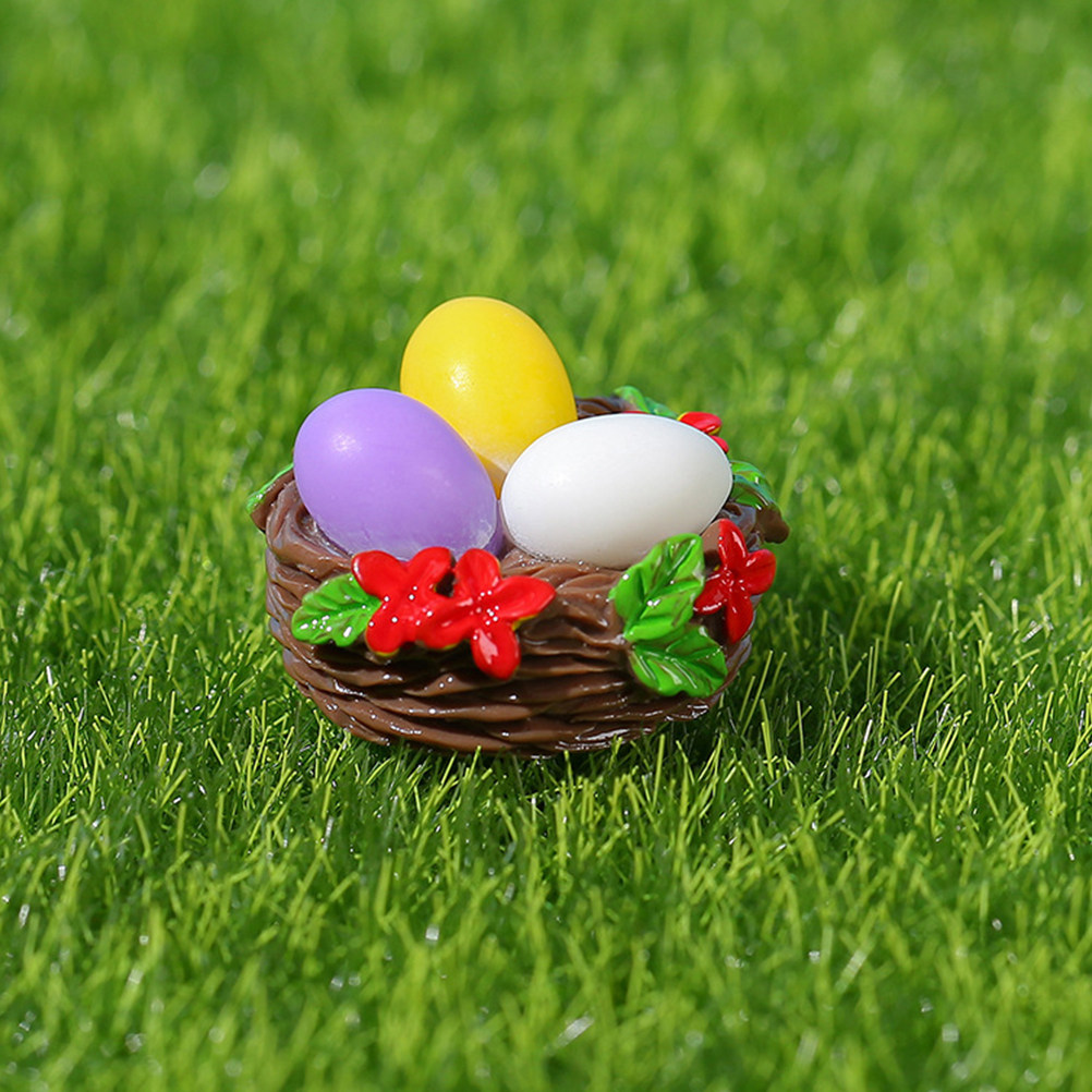 13Pcs Resin Easter Bunny Lands - Bonsai Garden Festival ulasan dan harga