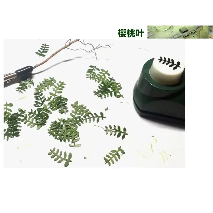 4 in 1 Model Scene Leaves Punc - Bonsai Rock Garden ulasan dan harga