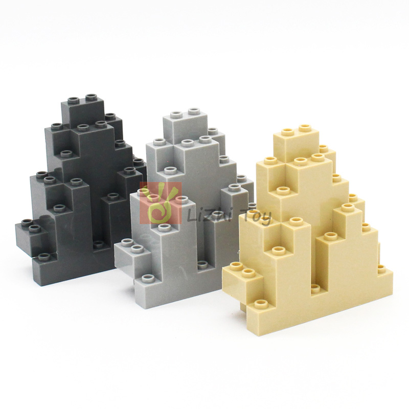 2pcs-10pcs MOC Bricks 6083 Roc - Bonsai Rock Garden ulasan dan harga
