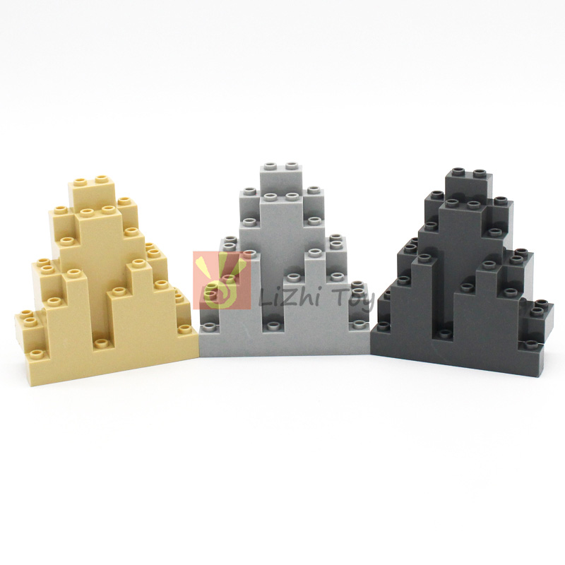 2pcs-10pcs MOC Bricks 6083 Roc - Bonsai Rock Garden ulasan dan harga