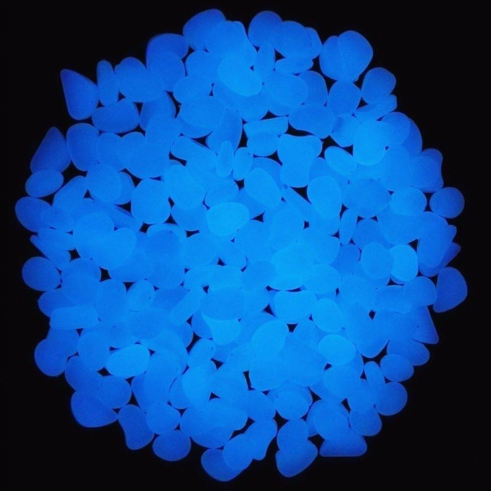Fish Tank Rocks Glow Blue Pebb - Bonsai Rock Garden ulasan dan harga
