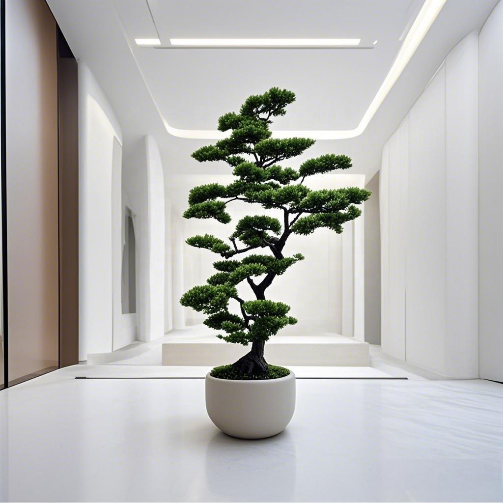 Artificial Cedar Pine Trees In - Bonsai Garden Indoor ulasan dan harga
