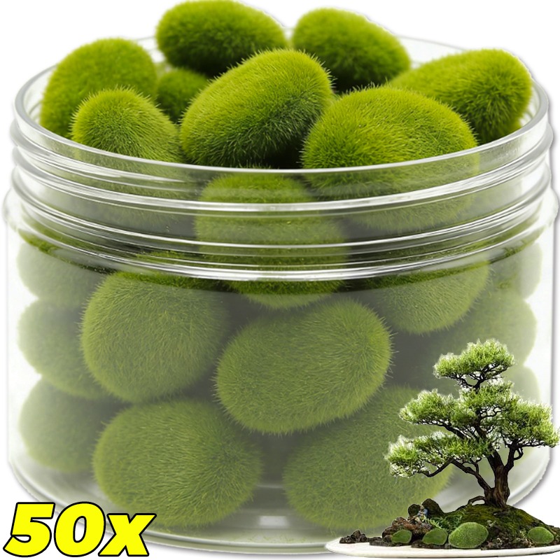 50/5PCS Artificial Foam Moss R - Bonsai Rock Garden ulasan dan harga