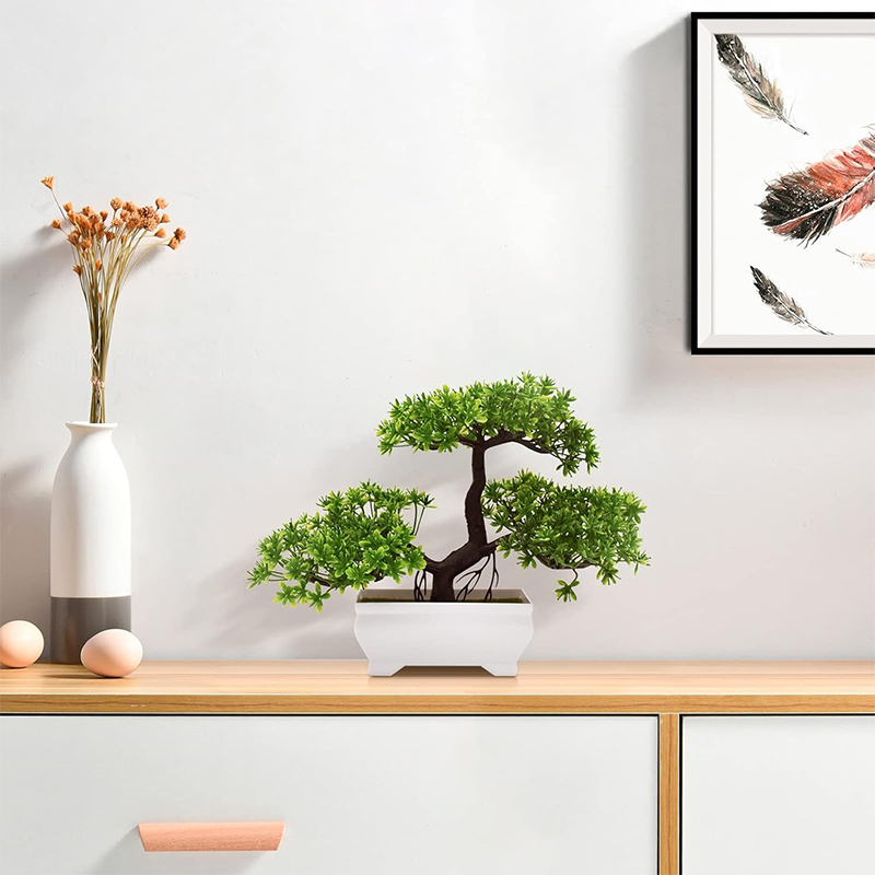 Artificial Bonsai Plastic Bion - Bonsai Garden Indoor ulasan dan harga