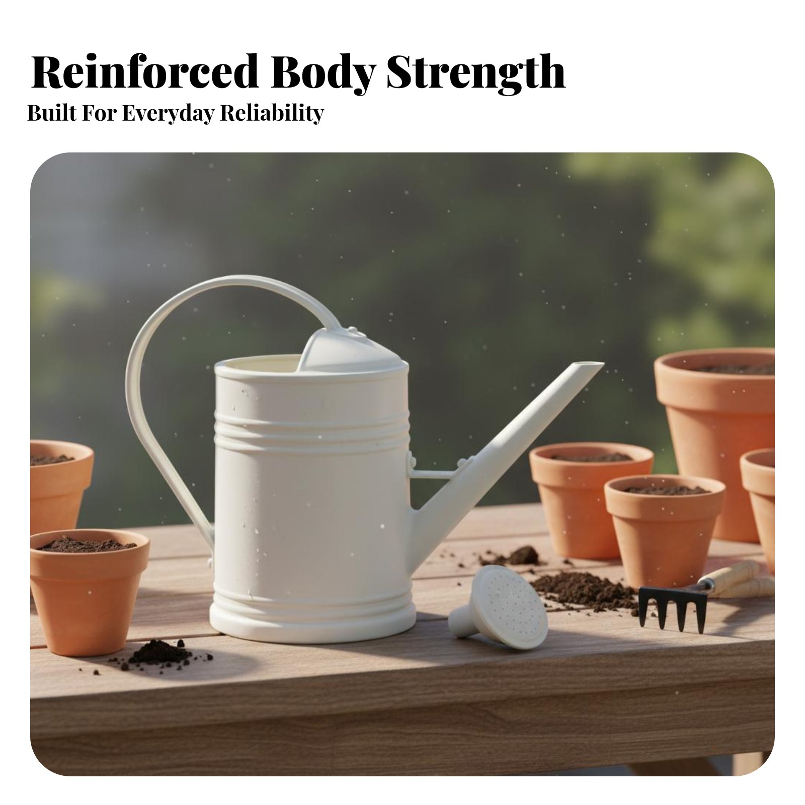 Watering Can with Long Spout P - Bonsai Garden Indoor ulasan dan harga