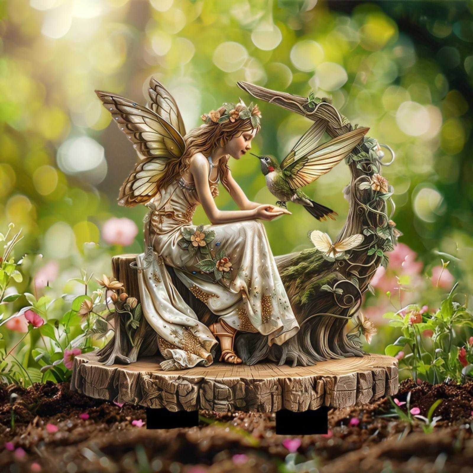 Fairy Decorative Garden Stake  - Bonsai Garden Indoor ulasan dan harga