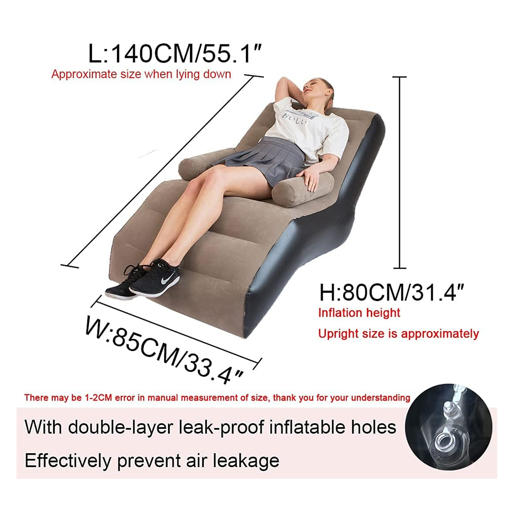 Folding Lazy Sofa,Inflatable L - Bonsai Garden Bench ulasan dan harga