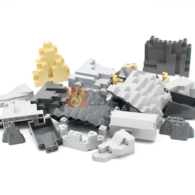 MOC Bricks Castle Mountain Roc - Bonsai Rock Garden ulasan dan harga