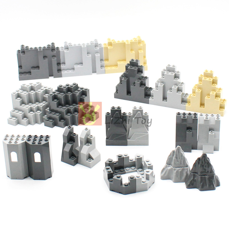 MOC Bricks Castle Mountain Roc - Bonsai Rock Garden ulasan dan harga