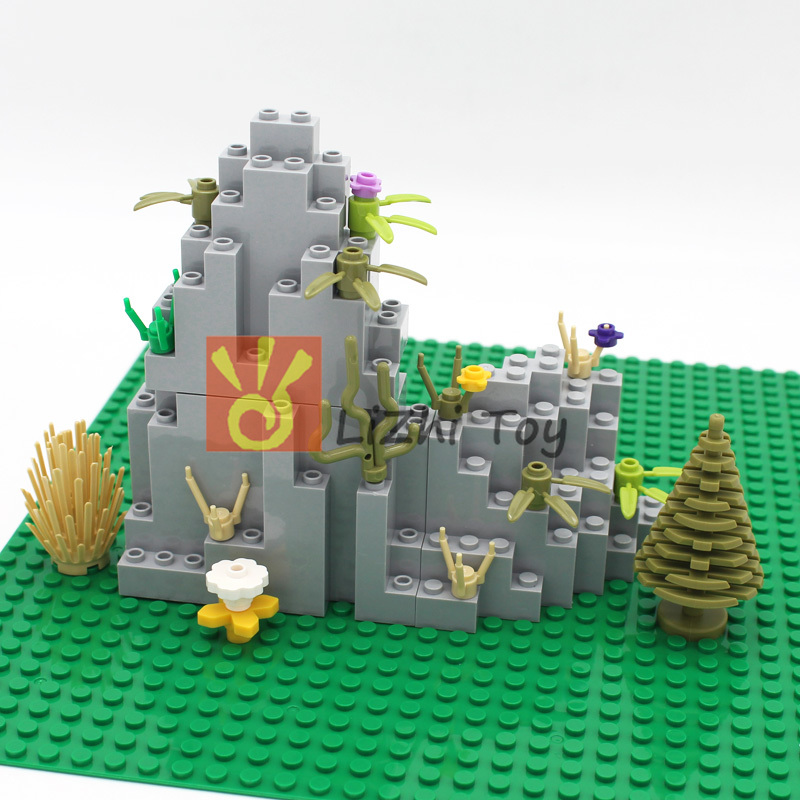MOC Bricks Castle Mountain Roc - Bonsai Rock Garden ulasan dan harga